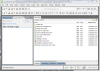User Interface using Windows Color Scheme.