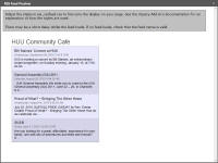 Screenshot RSS Feed Preview.