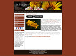 Autumn Flowers Mobile Friendly Site Template.