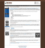 Brown and Teal Site Template.