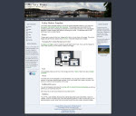 Screenshot of Friday Harbor template.